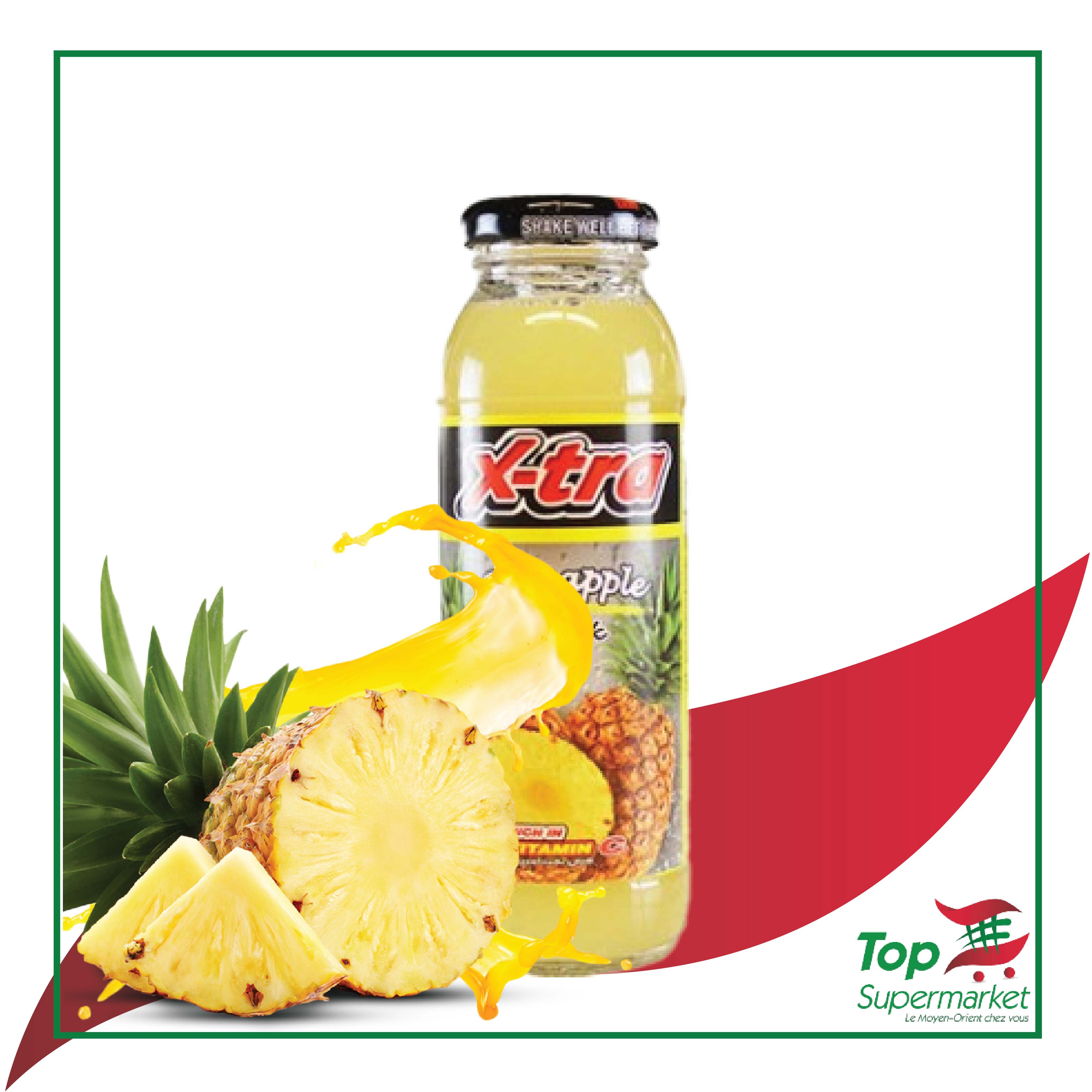 X-tra jus d'ananas 250ml